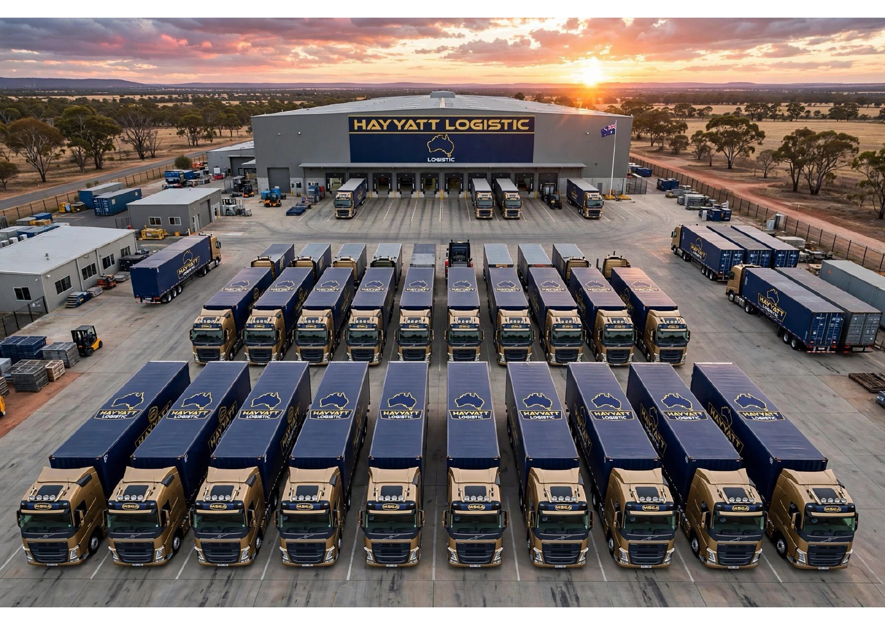 Hayyatt Logistic fleet and operations